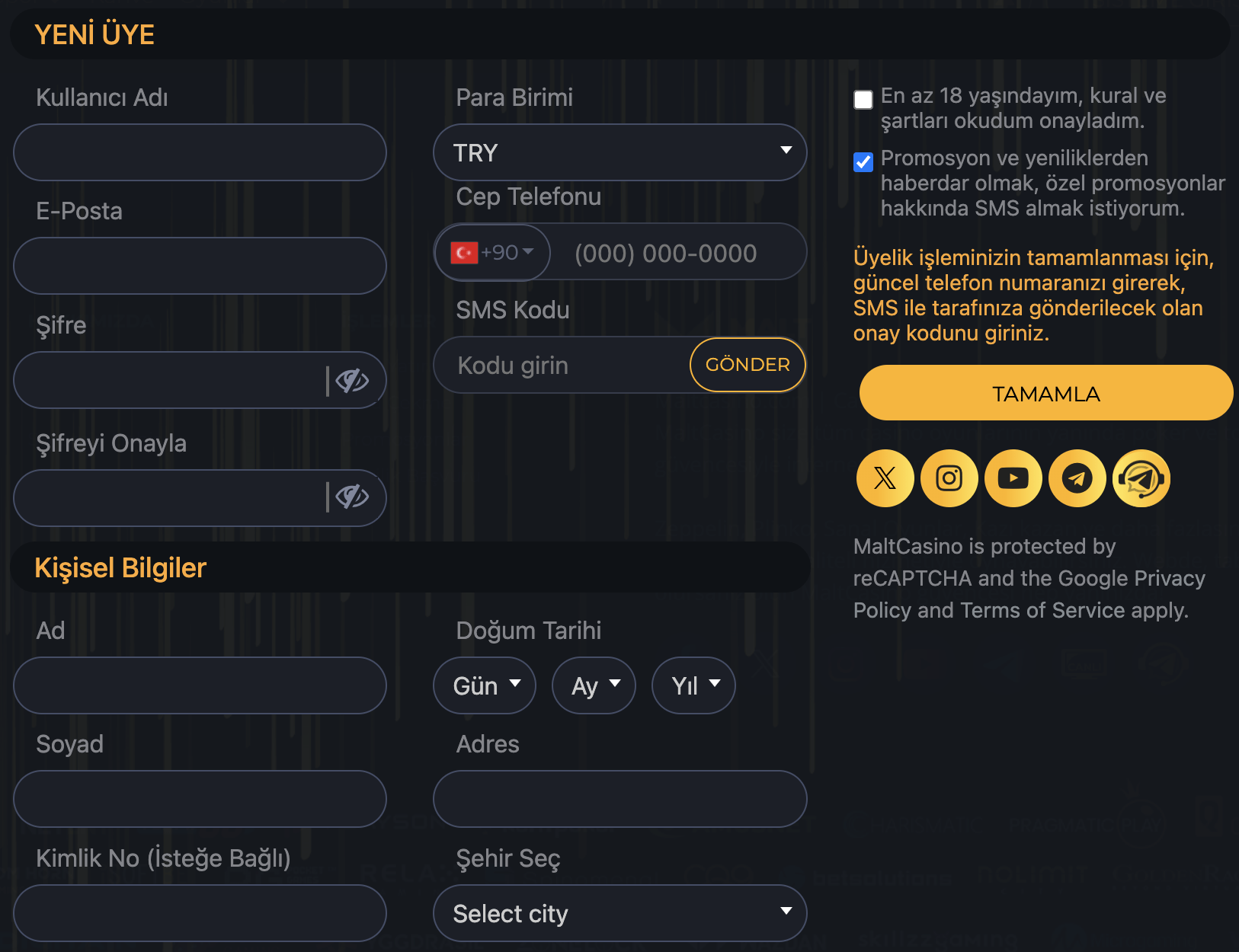 Maltcasino Kayıt Önizleme #1
